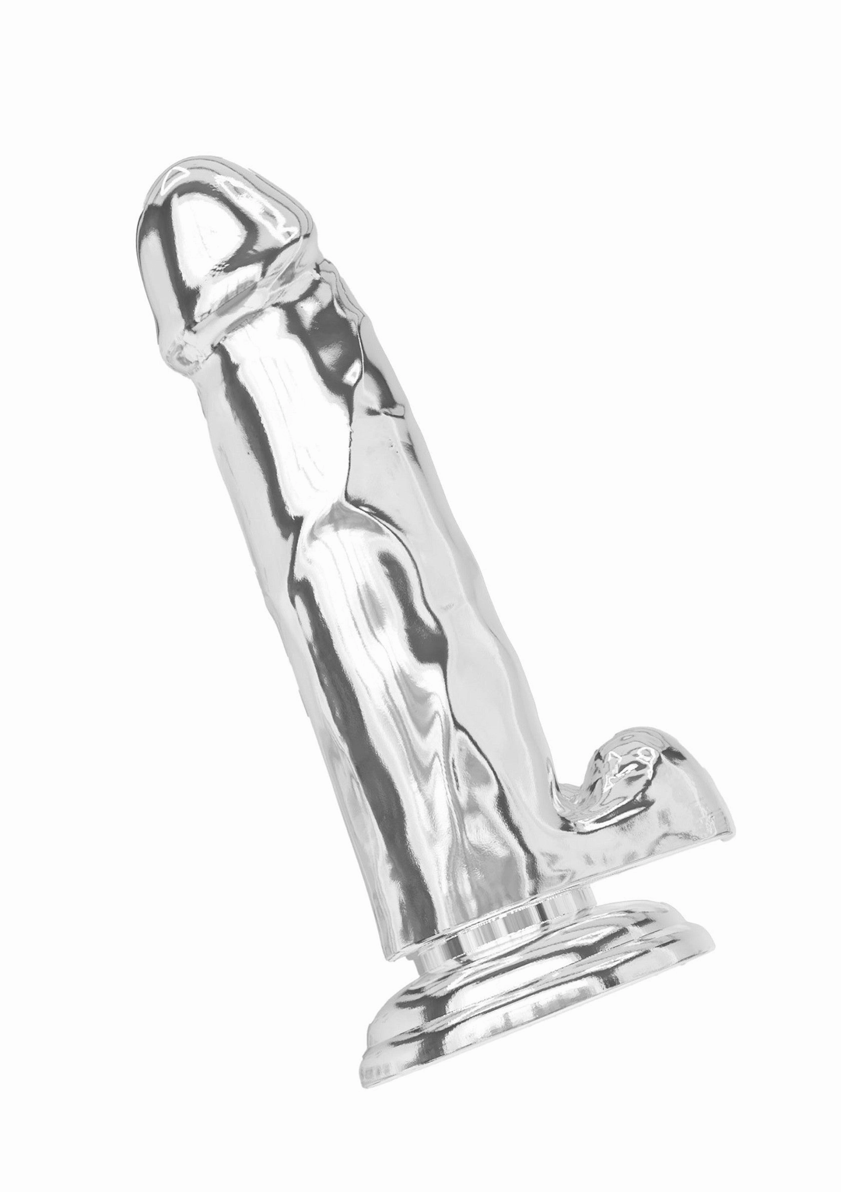 Clear Dildo TPE 18 cm