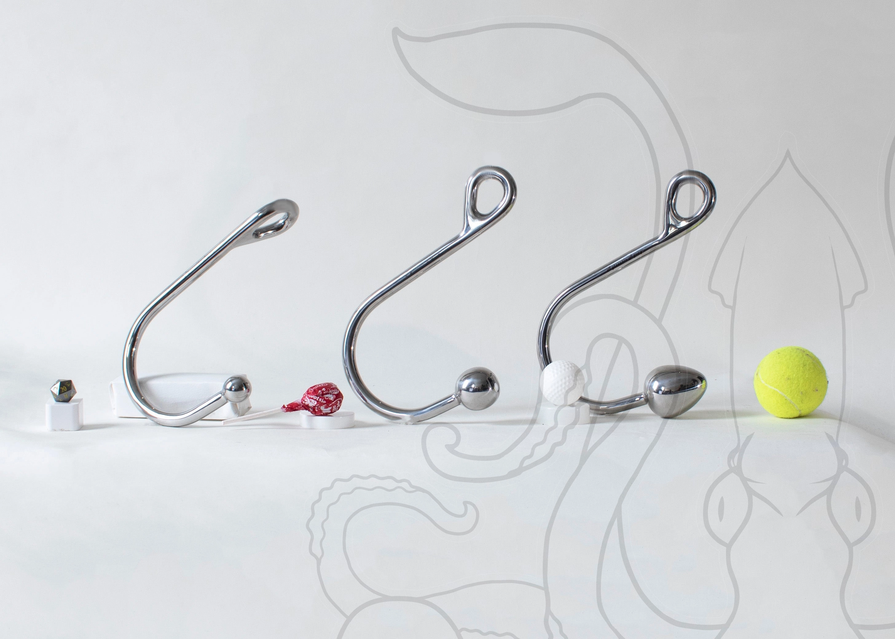 Clearance Sale: Seconds Bondage Hook – Solid Stainless Steel Rope Hooks