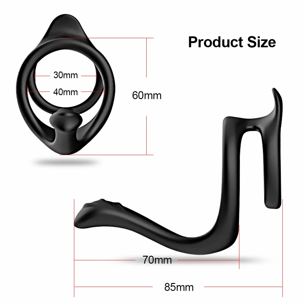 Cockring Sleeve for Penis Ring Time Delay Ejaculation Couple Cock Rings
