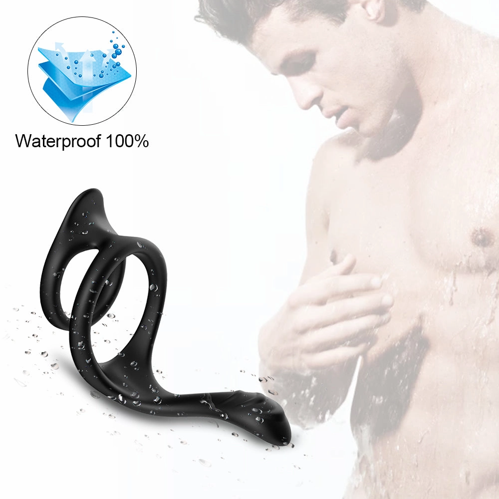 Cockring Sleeve for Penis Ring Time Delay Ejaculation Couple Cock Rings