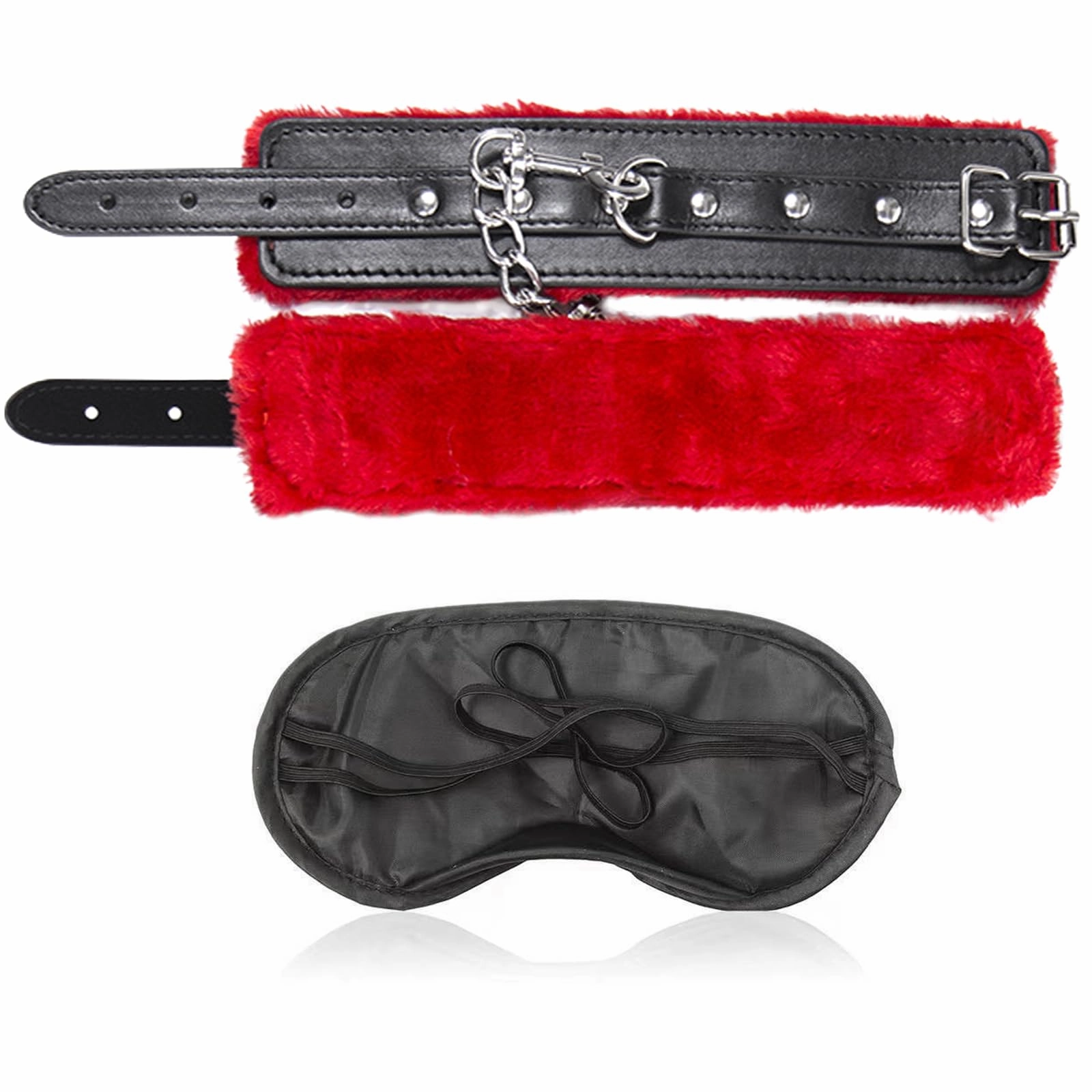 Complete BDSM Set for Sensory Control and Restraint