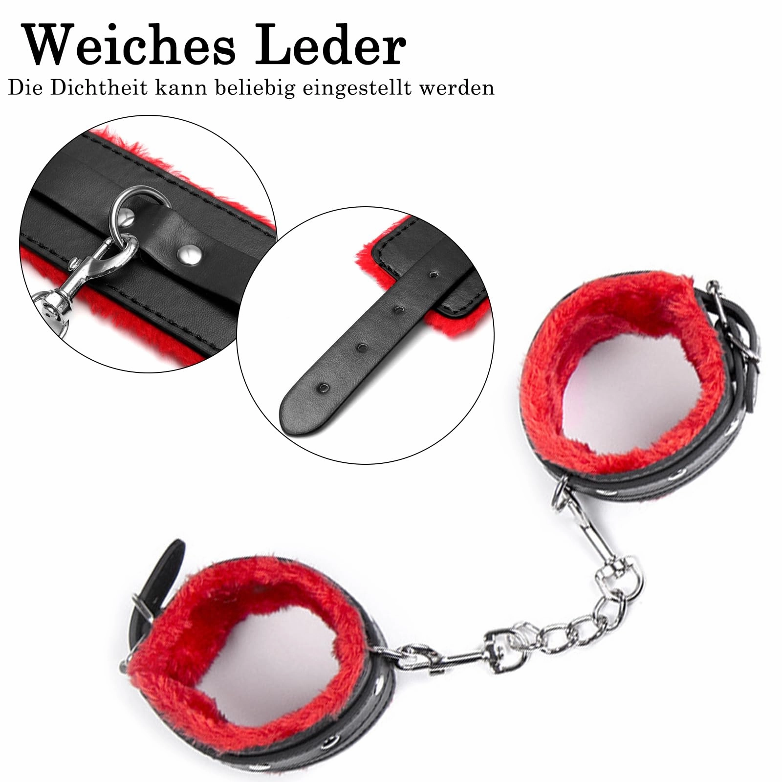 Complete BDSM Set for Sensory Control and Restraint