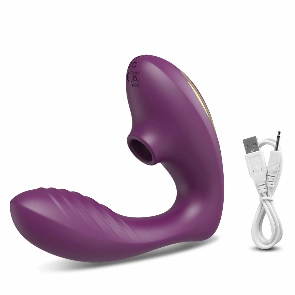 Contactless Air Flow Clit Suctioning Vibrator | Dual Stimulation with 10 Suction & Vibration Modes
