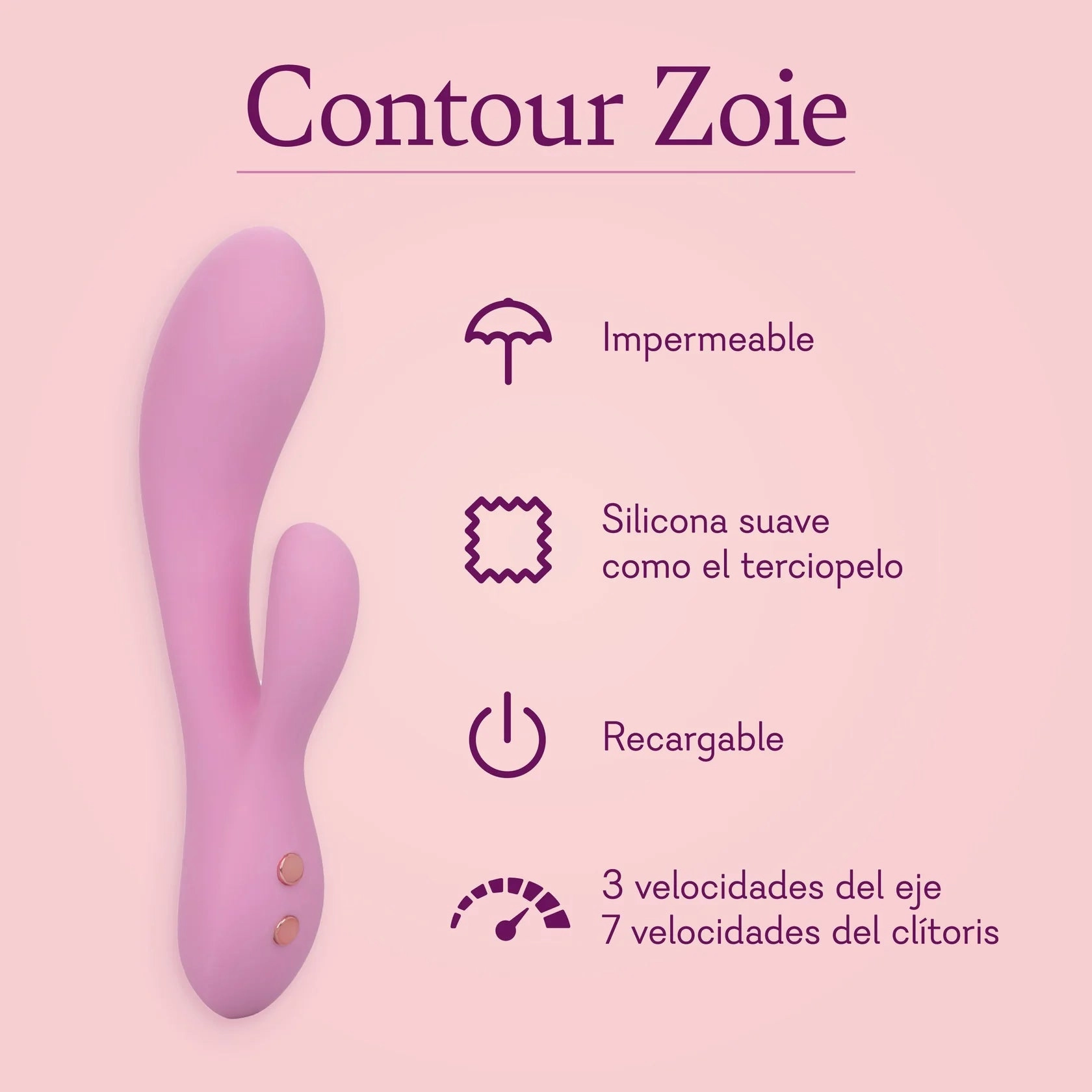 Contour™ Zoie - IN STOCK - 3 LEFT! - Pure Romance
