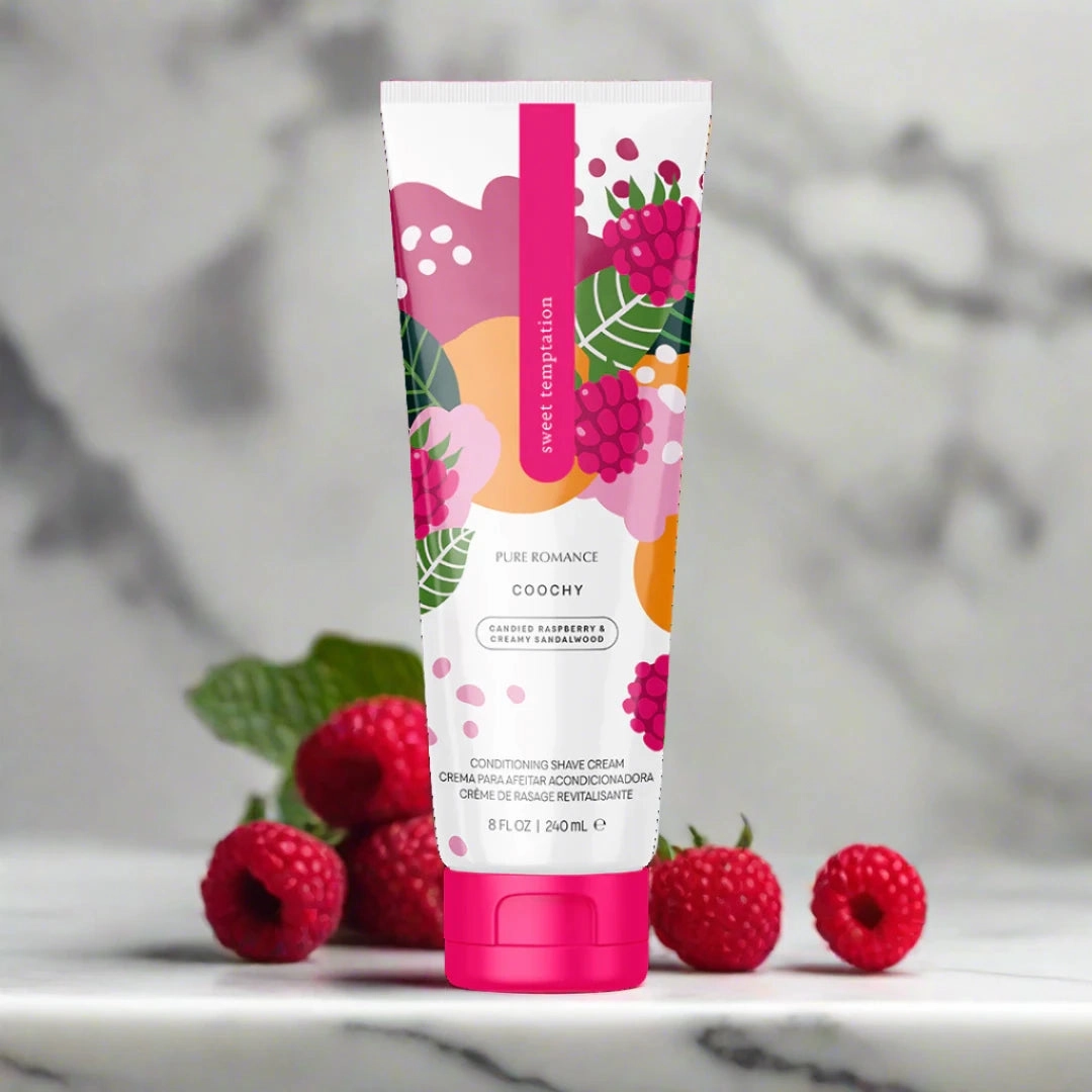 Coochy Vuluxe Conditioning Shave Cream - Sweet Temptation - IN STOCK - 9 LEFT! - Pure Romance