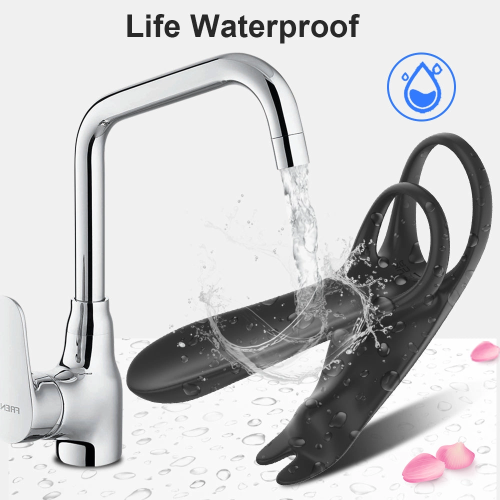 Couple Vibrator with Dual Motor Cockring Wireless Remote Control Penis Ring