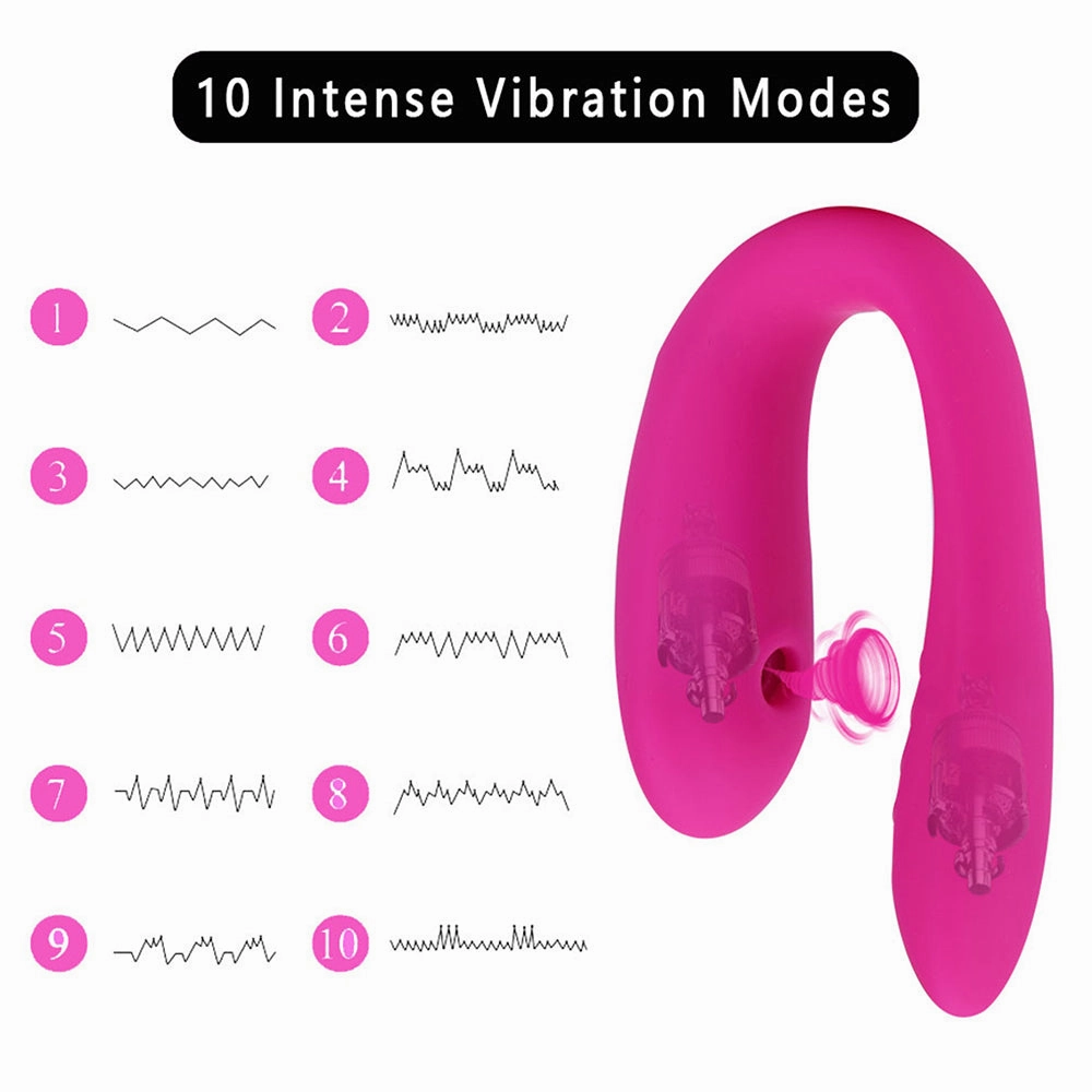 Cutlass-2 in 1 Remote Control G-Spot Clitoral Licking Vibrator