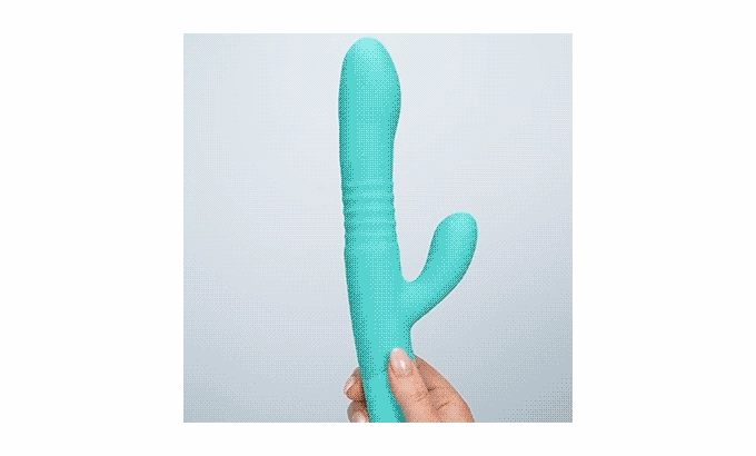 Deep Desire - Thrusting Dual Rabbit Vibe - NEW!
