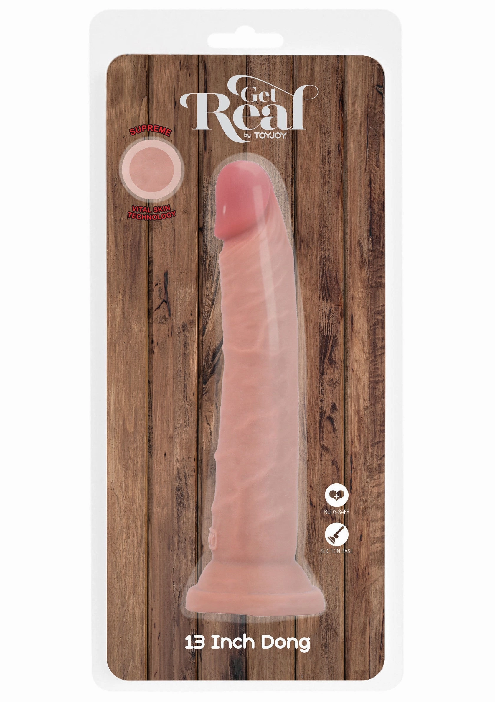 Deluxe Dual Density Dong TPE 33 cm