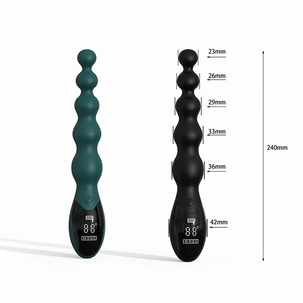 Dole-Vibrating Anal Beads Prostate Massager Remote Control Butt Plug G Spot Stimulor