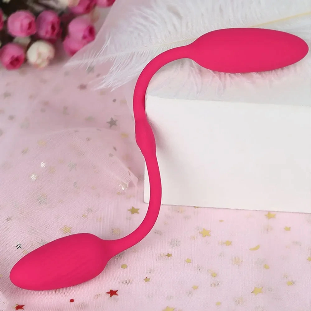 Dual Fun Double-Ended Dildo Clit Anal Vibrator | Remote Control Clit Stimulator & Butt Plug
