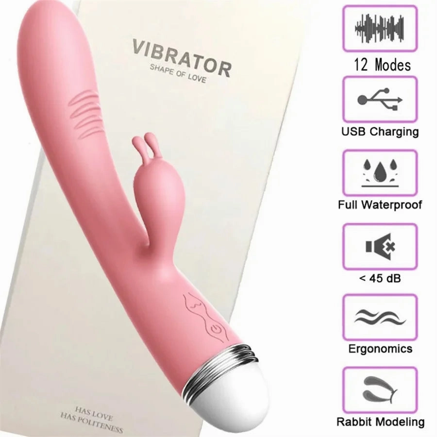 Dual sensation vibrator unlocking hidden G-spot and clitoral ecstasy