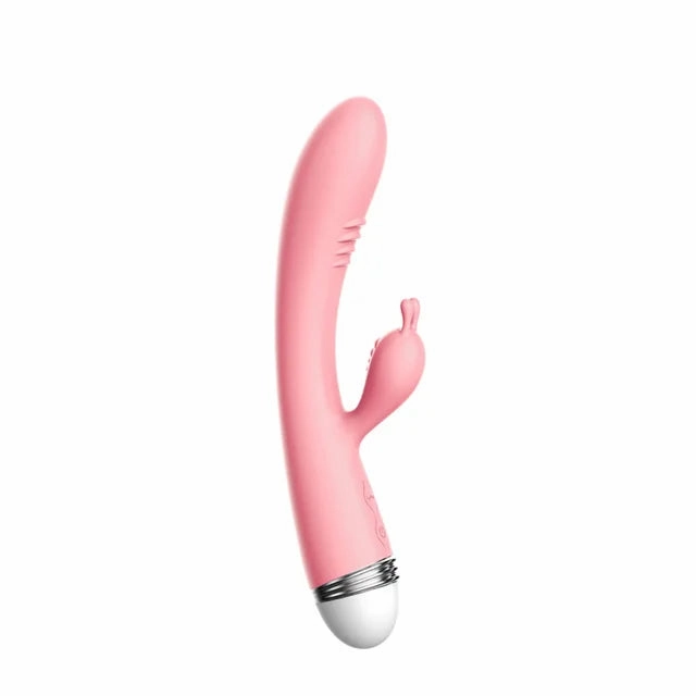 Dual sensation vibrator unlocking hidden G-spot and clitoral ecstasy