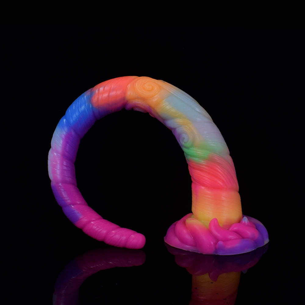Dune Sandworm Extra-Long Silicone Anal Plug 18 Inch Tapered Design for Advanced Play