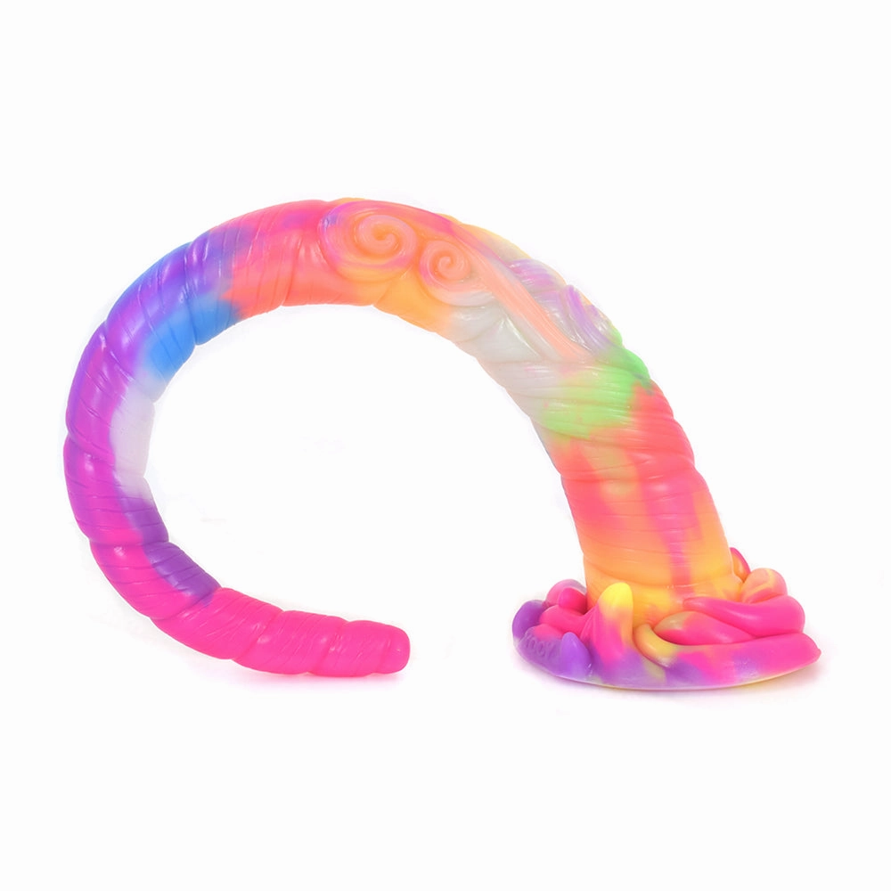 Dune Sandworm Extra-Long Silicone Anal Plug 18 Inch Tapered Design for Advanced Play