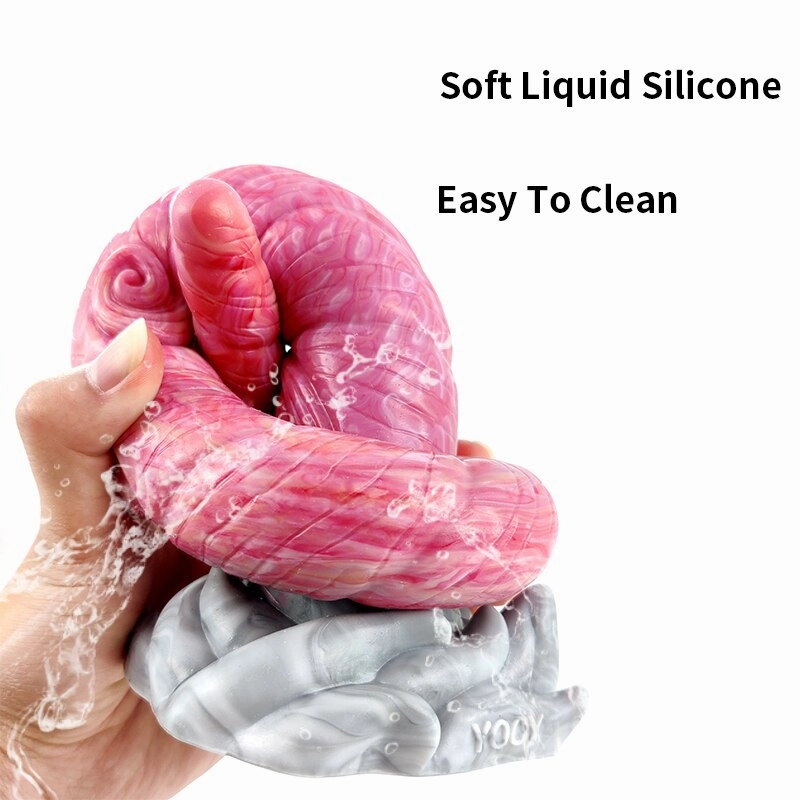 Dune Sandworm Extra-Long Silicone Anal Plug 18 Inch Tapered Design for Advanced Play