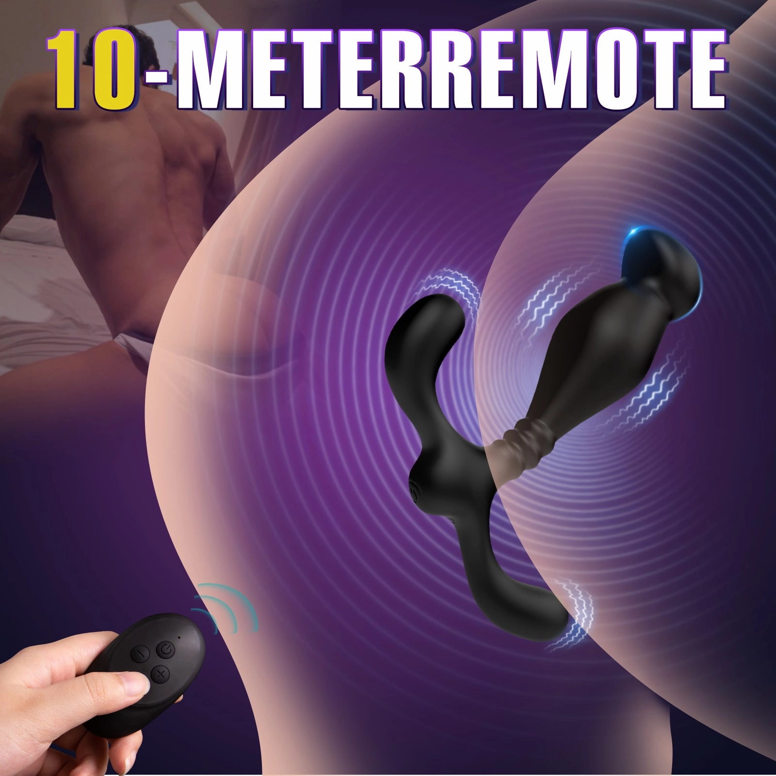 Eagle Beak 10 Vibration and Remote Control Anal Vibrator