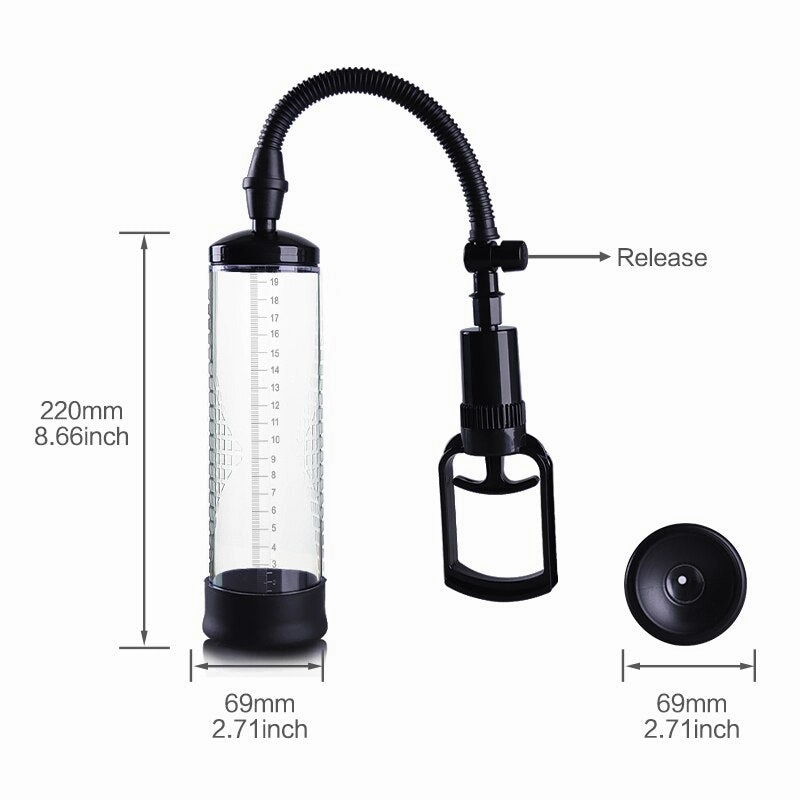 Electric Penis Pump Sex Toys for Men Male Masturbator Penis Extender Penile Vacuum Pump Penis Enlargement Enhancer Massager Ring