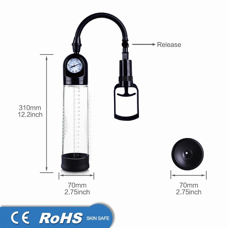 Electric Penis Pump Sex Toys for Men Male Masturbator Penis Extender Penile Vacuum Pump Penis Enlargement Enhancer Massager Ring