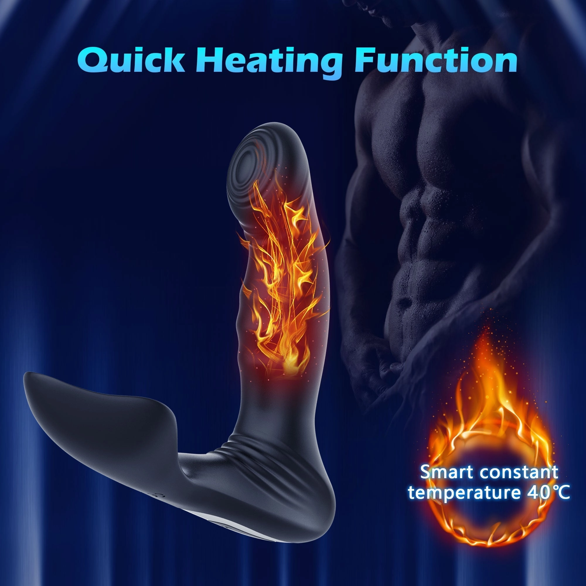 Elizabeth - Thrusting Prostate Massager with Vibrating & Wiggle Patterns