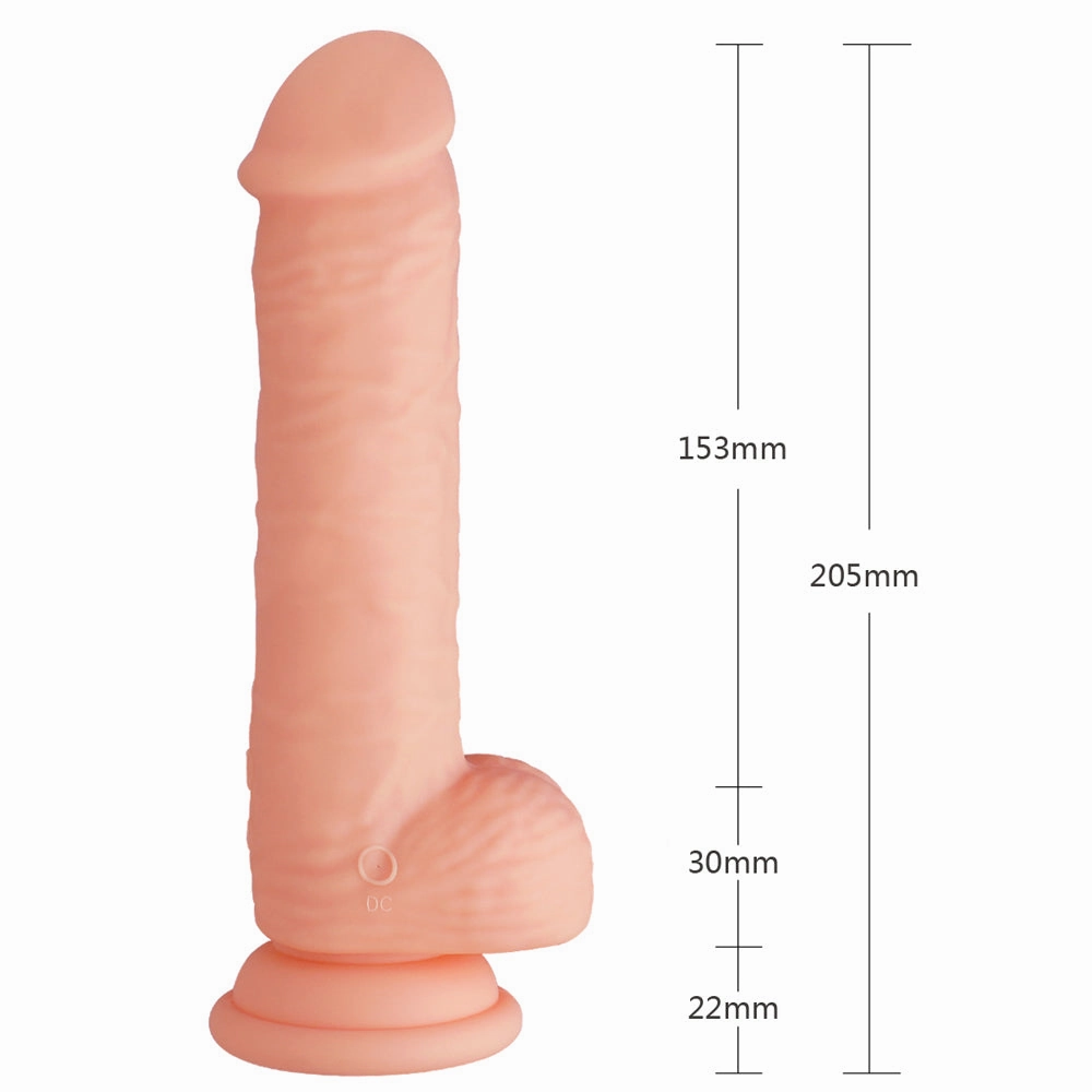 Escapade - The Expert 6 Vibrating Rotating Silicone Dildo