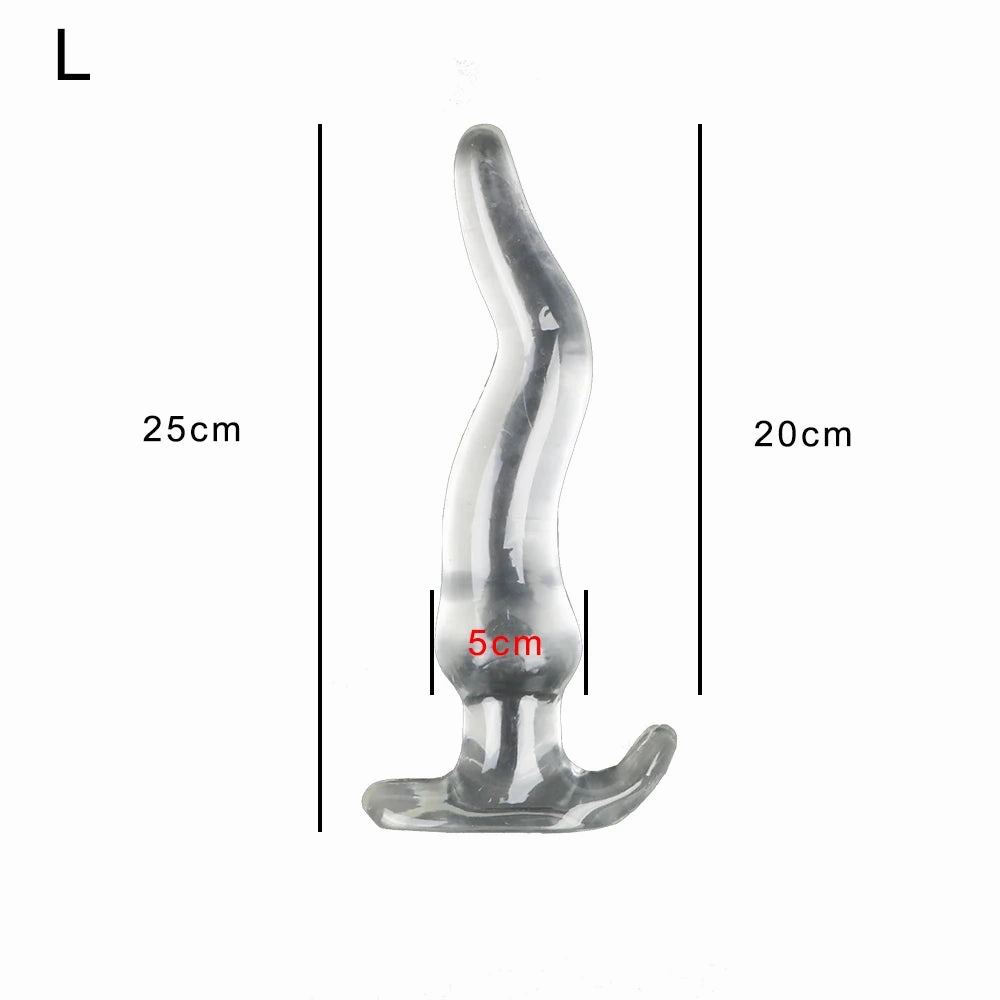 Extreme Big Dildo Vagina Anal Plug Dilator - Sensual Textured TPE