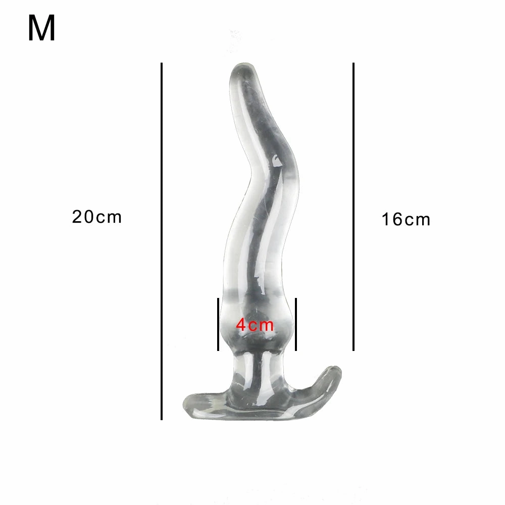 Extreme Big Dildo Vagina Anal Plug Dilator - Sensual Textured TPE