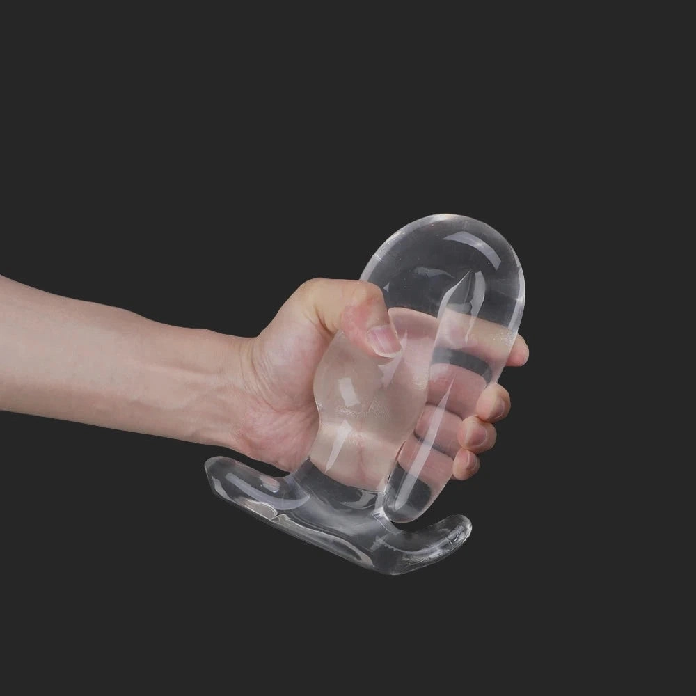 Extreme Big Dildo Vagina Anal Plug Dilator - Sensual Textured TPE