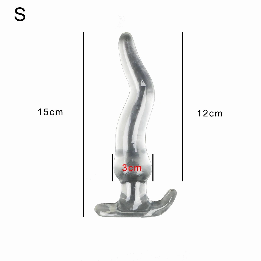 Extreme Big Dildo Vagina Anal Plug Dilator - Sensual Textured TPE