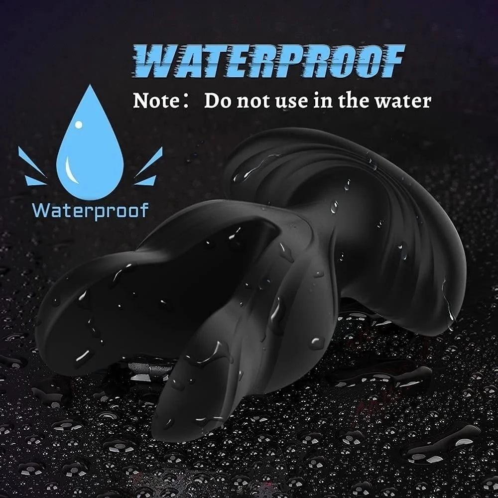 Extreme Vibrating Butt Plug with Electric Shock Modes Anal Plugs Prostate Stimulators
