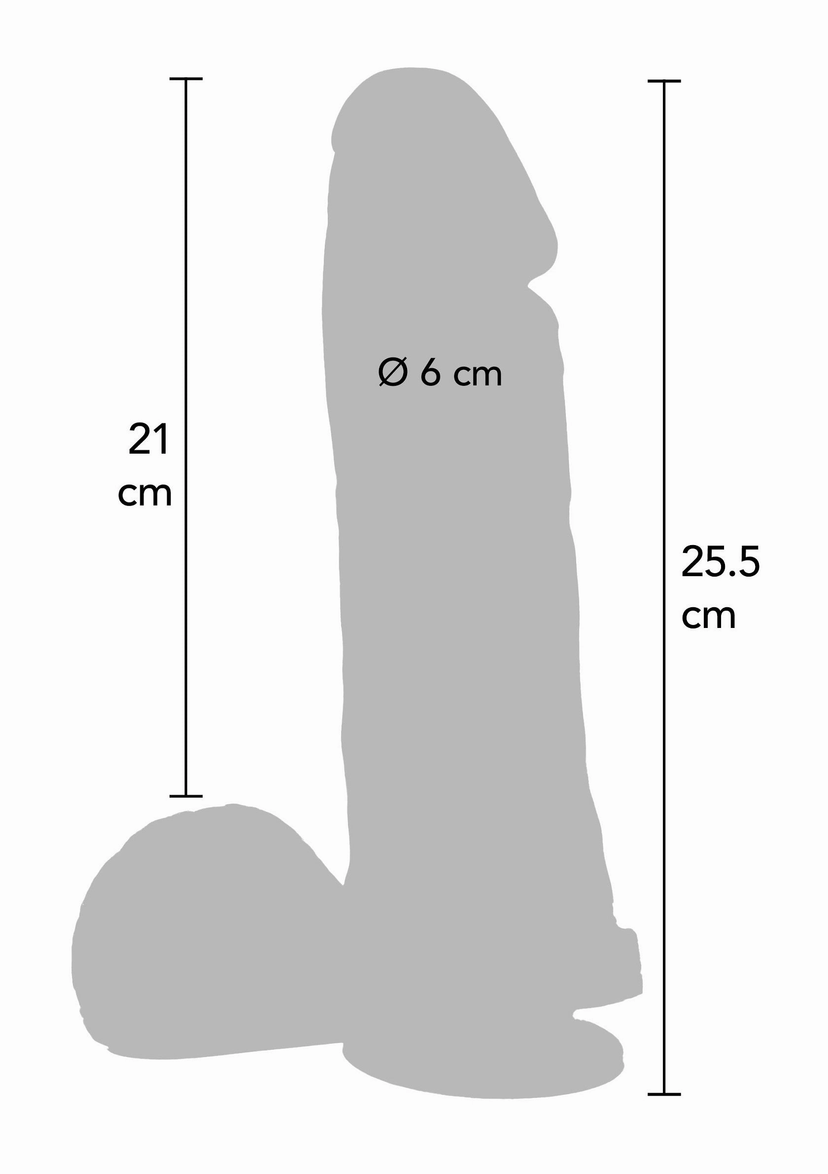Extreme XL Dildo PVC 25.5 cm