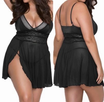 Feelin' Sexy Black Lace Lingerie