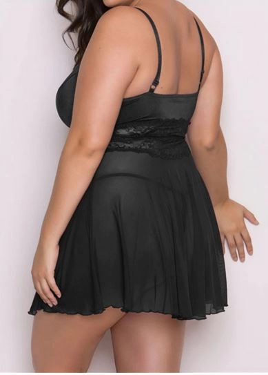 Feelin' Sexy Black Lace Lingerie