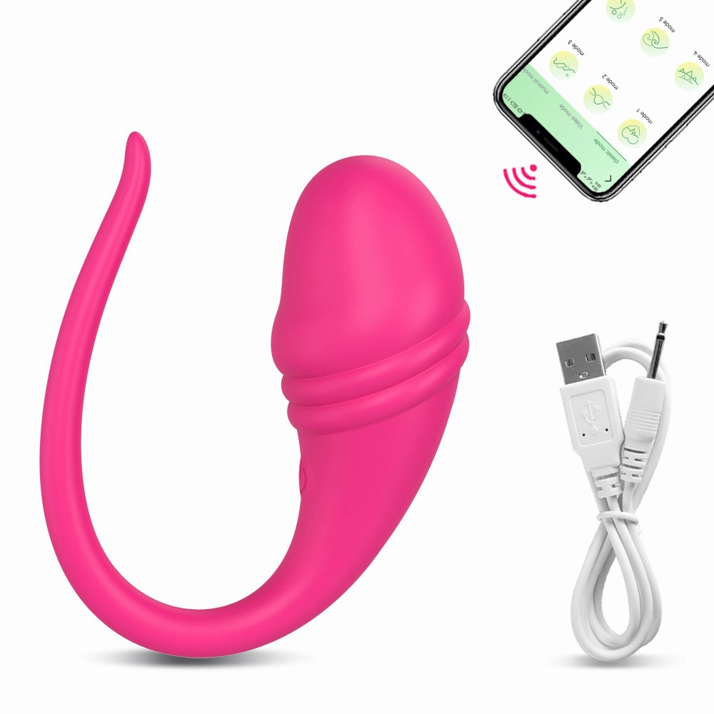 Female APP Remote Control Vibrating Egg Wireless Bluetooth Vibrator Dildo G Spot Massager
