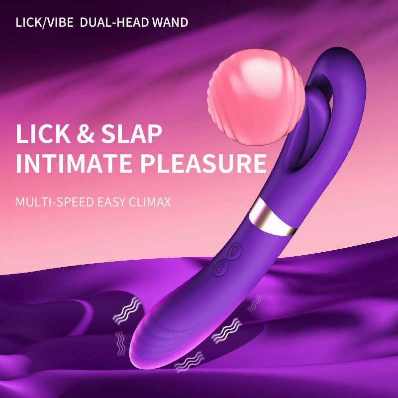 Flapping G spot Vibrator with Clit & Vibration