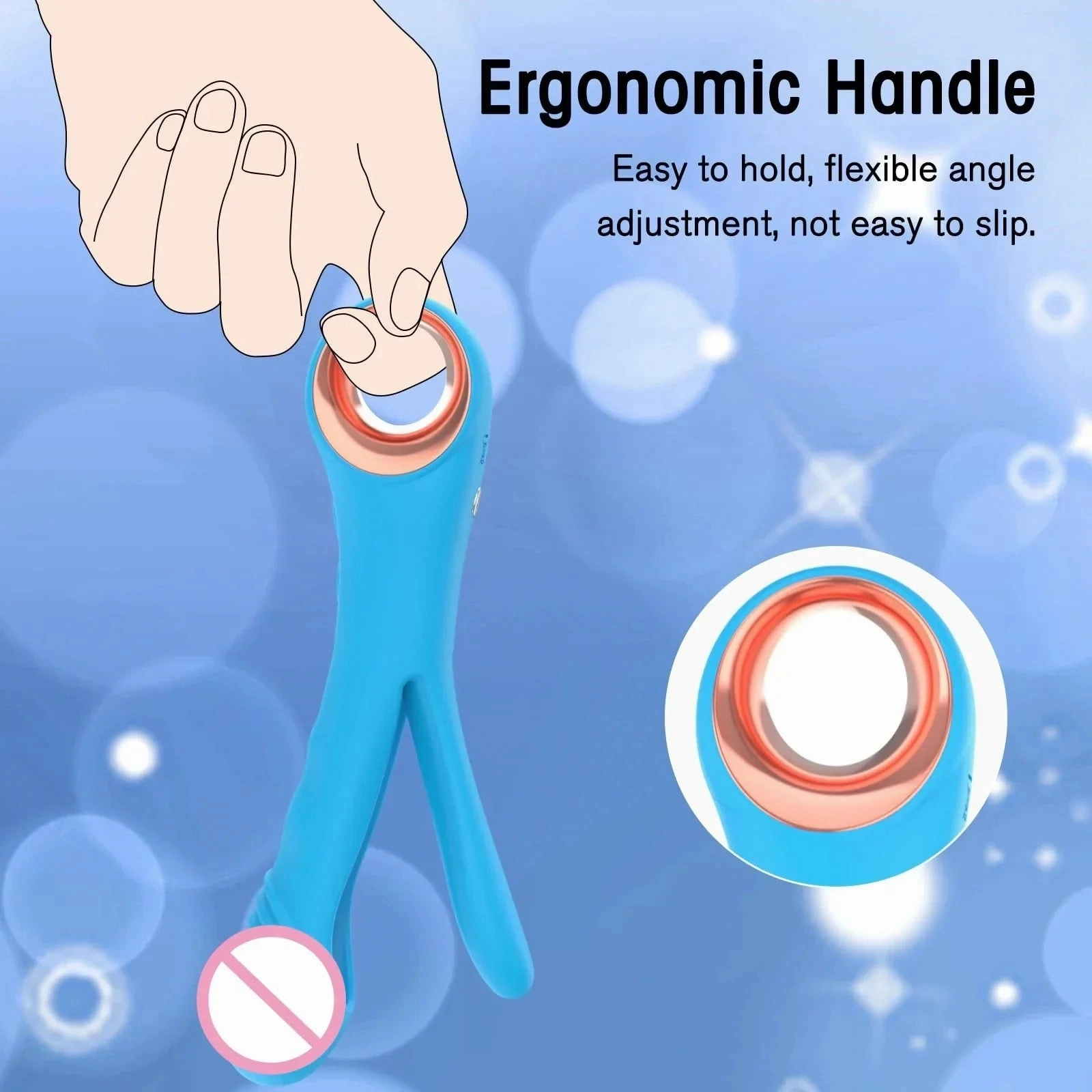 Flexible Clitoral and G-Spot Vibrator | Powerful Anal & Nipple Stimulation for Women