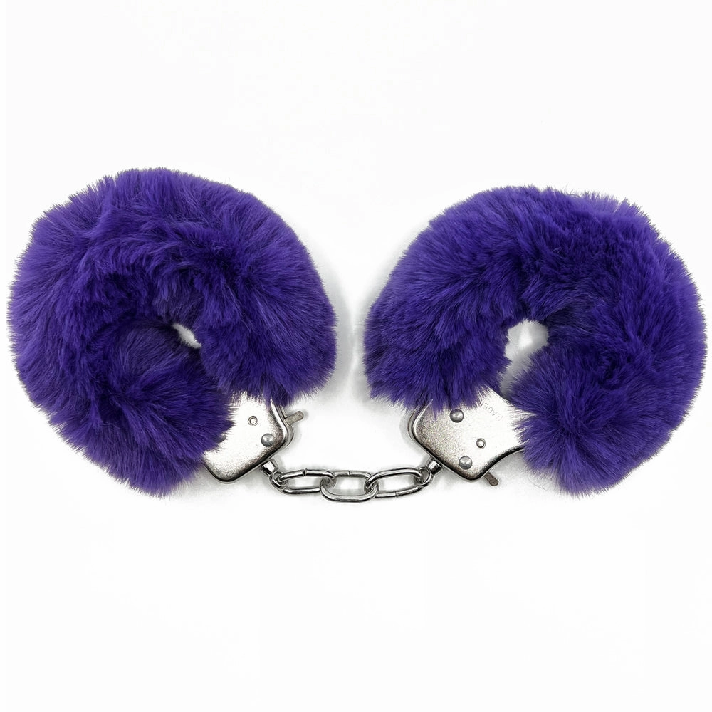 Fluffy Metal Handcuffs
