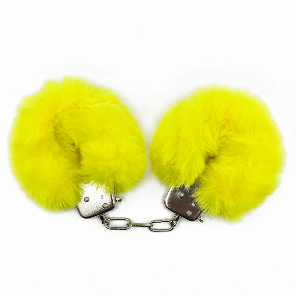 Fluffy Metal Handcuffs