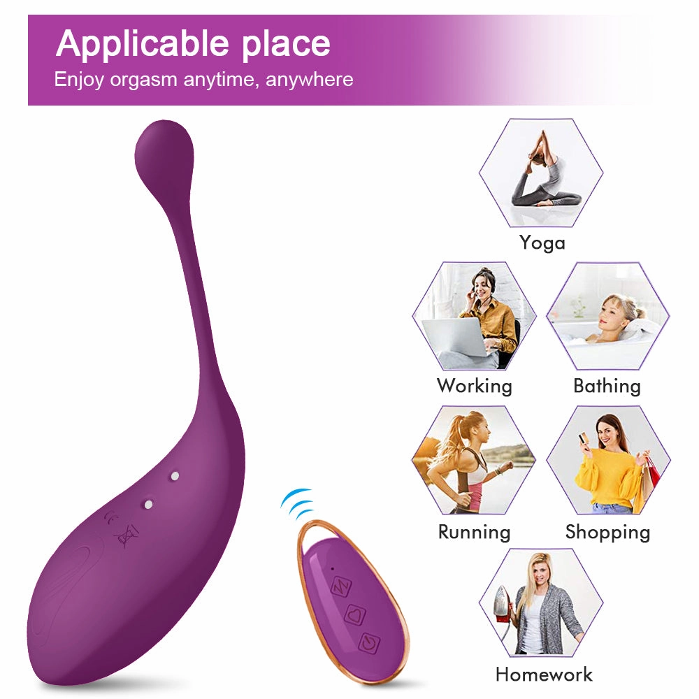 G Spot Vibrating Egg with Remote Control W4