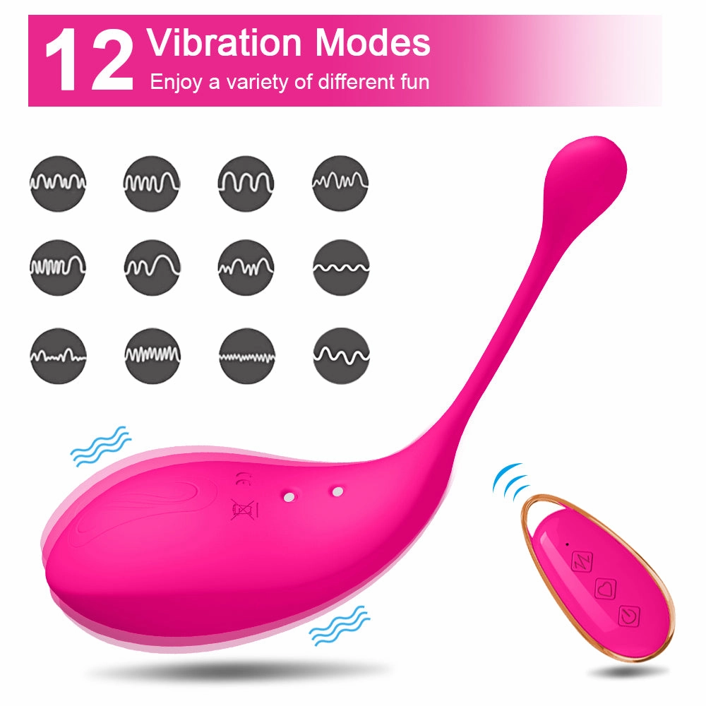 G Spot Vibrating Egg with Remote Control W4