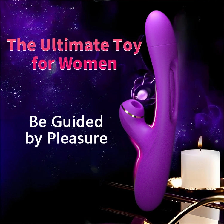 G Spot Vibrator with 10 Vibrating,10 Impactting& 10 Licking Modes