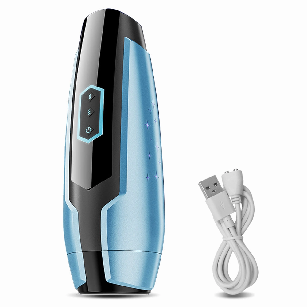 Galaxy Deep Throat Telescopic 3D Realistic Vagina Vibrating Male Masturbator