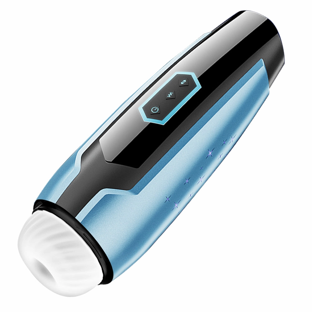 Galaxy Deep Throat Telescopic 3D Realistic Vagina Vibrating Male Masturbator