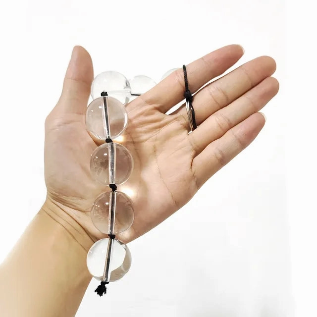 Glass Anal Beads Vaginal Balls Anal Plug Chain Bead