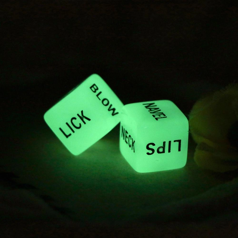 Glow in Dark Adult Dice