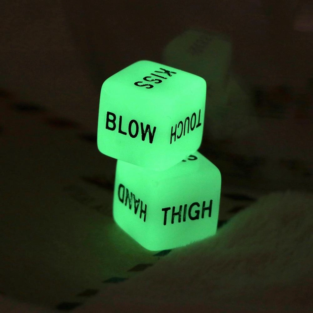 Glow in Dark Adult Dice