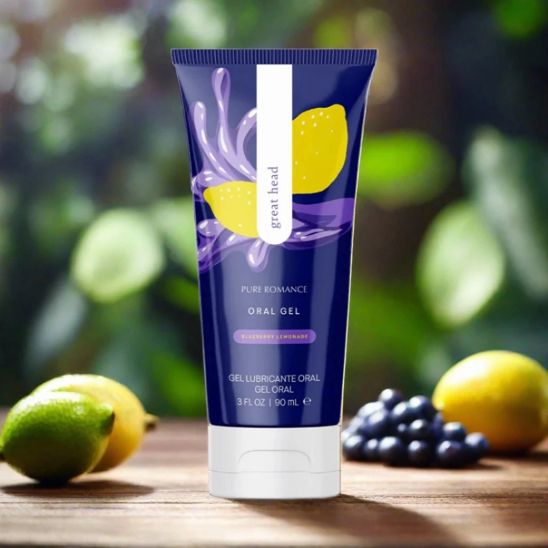 Great Head Gel - Blueberry Lemonade - NEW! - IN STOCK - 31 LEFT - Pure Romance