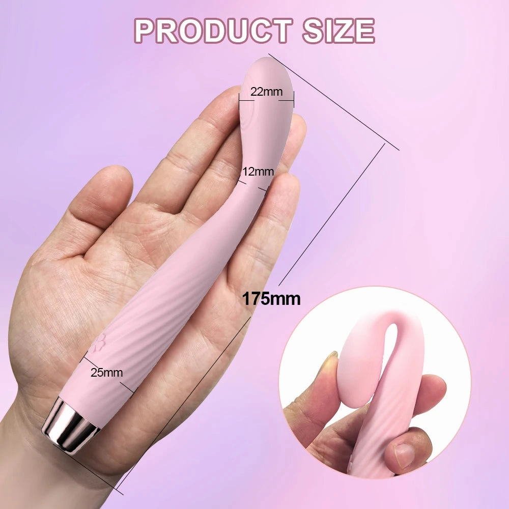 Heated G-Spot Clit Stimulator | 7-Mode Vibrating & Licking G-Spot Vibrator