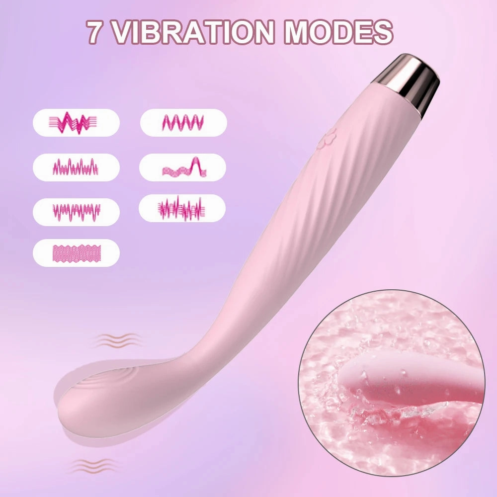 Heated G-Spot Clit Stimulator | 7-Mode Vibrating & Licking G-Spot Vibrator