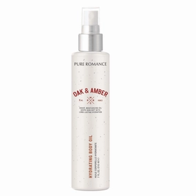Hydrating Body Oil - Oak & Amber - unisex - IN STOCK - 3 LEFT! - Pure Romance